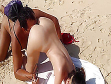 The Wife Will Sunbathe On The Beach And End Up In Whoring