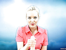 Filthy talk during a sexy virtual handjob