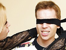 Mom Teaches Blindfold Stepson In Anal Bizarre