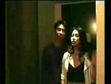 Malaysian oversea student in hotel