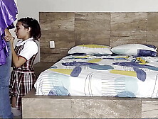 NO PRIEST, YOU SAID YOU WERE JUST GOING TO SMELL MY PANTIES AND IN EXCHANGE YOU WOULD GIVE ME MONEY. IF YOU STICK YOUR MEAT IN M