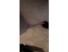 Helping her remember to brush before bed.