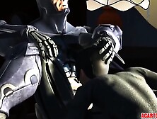 Big Dick Batman Fucks Hot Ass Catwoman