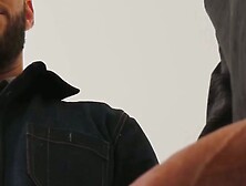 Wolf Hudson and Daizy Cooper have kinky bisexual threesome