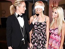 Sammie Rhodes and Hayden Hawkens are enjoying pussy-licking so much