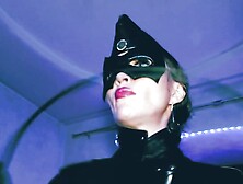 Mistress Eva Latex full leather fetish boots domina uniform bdsm kink hot milf