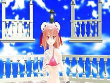 【Mmd】茨木華扇がノーパン健康法でLamb. を踊る【R-18】おまけ