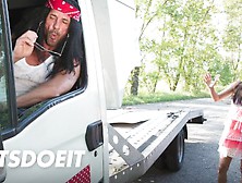 Ukrainian Chick Shrima Malati Outdoor Sex With Car Mechanic - Letsdoeit