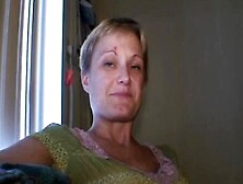 Aging Blonde Crack Addicted Street Whore Sucking Dick POV