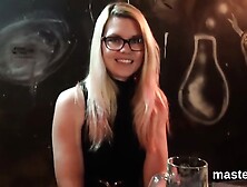 Naughty czech teenie gapes her soft vagina to the bizarre