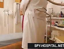 Spy Cam Clinic Video Of Hot Blonde Vagina Exam