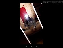 Naughty Remedial gal advances her butt on Snapchat