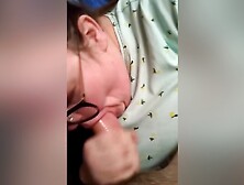 Nerdy Neighbor Has Huge Cock And I Let Him Cum In My Mouth Bbw Blowjob