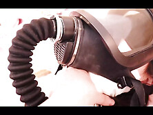 Pink Jk Girl's Turtle Shell Is Tied up in Multiple Bundles