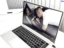 Mature Blonde MILF Krayana Takes Rough Anal from Black Bodybuilder in Pantyhose