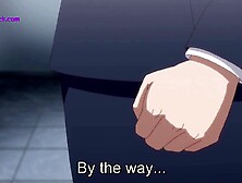 Amoral secretary with massive bazookas gets banged and licked by BOSS (Anime)