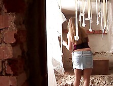 Trio with my roommate a wench gets her booty opened