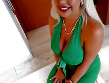 Large tit Yoga instructor Amanda Bredén blows her student