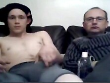 Dad Son Webcam Playtime