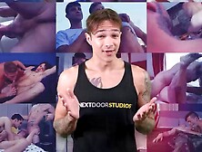 Horny Homeowner Flip Fucks Jock Contractor - NextDoorStudios