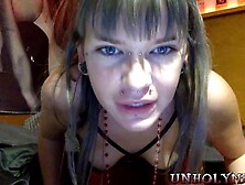 unholymelody red stocking tease: Babe,  Blonde & Solo Porn