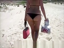 Sexy Walk In The Beach