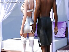 Lisa the sexy white bride interracial