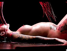 CGI Monster Rides Purple Whore Bum