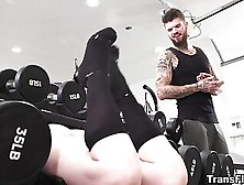 Trans Lena Moon Anal Fucked By Hatler Gurius At The Gym