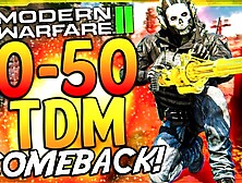 Modern Warfare two: "0-50 TEAM DEATHMATCH COMEBACK WIN!" (MW3 EPIC COMEBACK WIN)