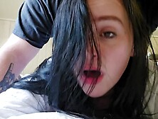 Ravishing Brunette Gf Anal Tease Wild Talk Sperm On Booty