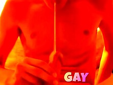 Hot Twink in Sexy Undies Strokes it on Webcam!