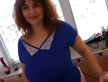 Fat-assed Busty Milf Gets The Bathroom