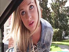 Blondie and horny Vinna Reed gets her pussy hammered by