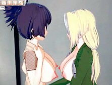 Anime Hra Na Cartoon Porno Naruto | Lesbians Anko and Tsunade [gameplay]