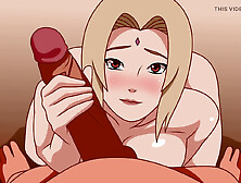 Hardcore sex with Naruto's Tsunade in an uncensored anime parody