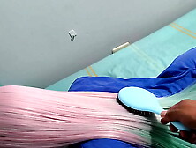 My stepdaughter is a desirable virgin cosplay nurse with a perfect cunt and bum, eager to have hard-core sex (Over 18)