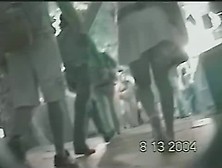 Public upksirt amateur brunette teen (18+)