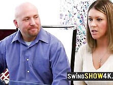 Amateur Swingers Embark Carnal Experience In An Open Swing House.  New Episodes Of Open Swing House.