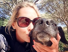 Lenka Durisinova Swallows Dog Cum