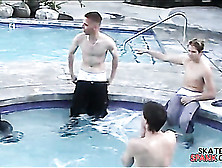 Pool Party With Smooth Skater Boys