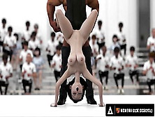 Anime Sex University - Anime Sluts Push Their Pussies To The Limit In Sex Position Competition!