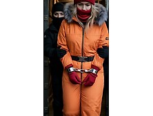 Electric chair execution in Antartica (AI)