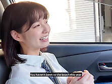 [English dubbing] Sumire (18) She wants to have sex with him and says 'I want to go to your house'! She has sex immediately at h