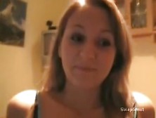 German teeny hottie Enia home sex video