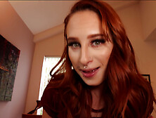 Curvy redhead Alice Marie enjoys POV sex