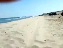 Beach - blowjob and fingering