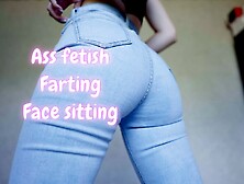 Farting In Tight Jeans! Facesitting Ass Fetish