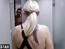 BLONDE GERMAN MILF IN BATHROOM