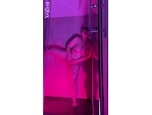 Thick Angel Bea York Masturbates and Showers